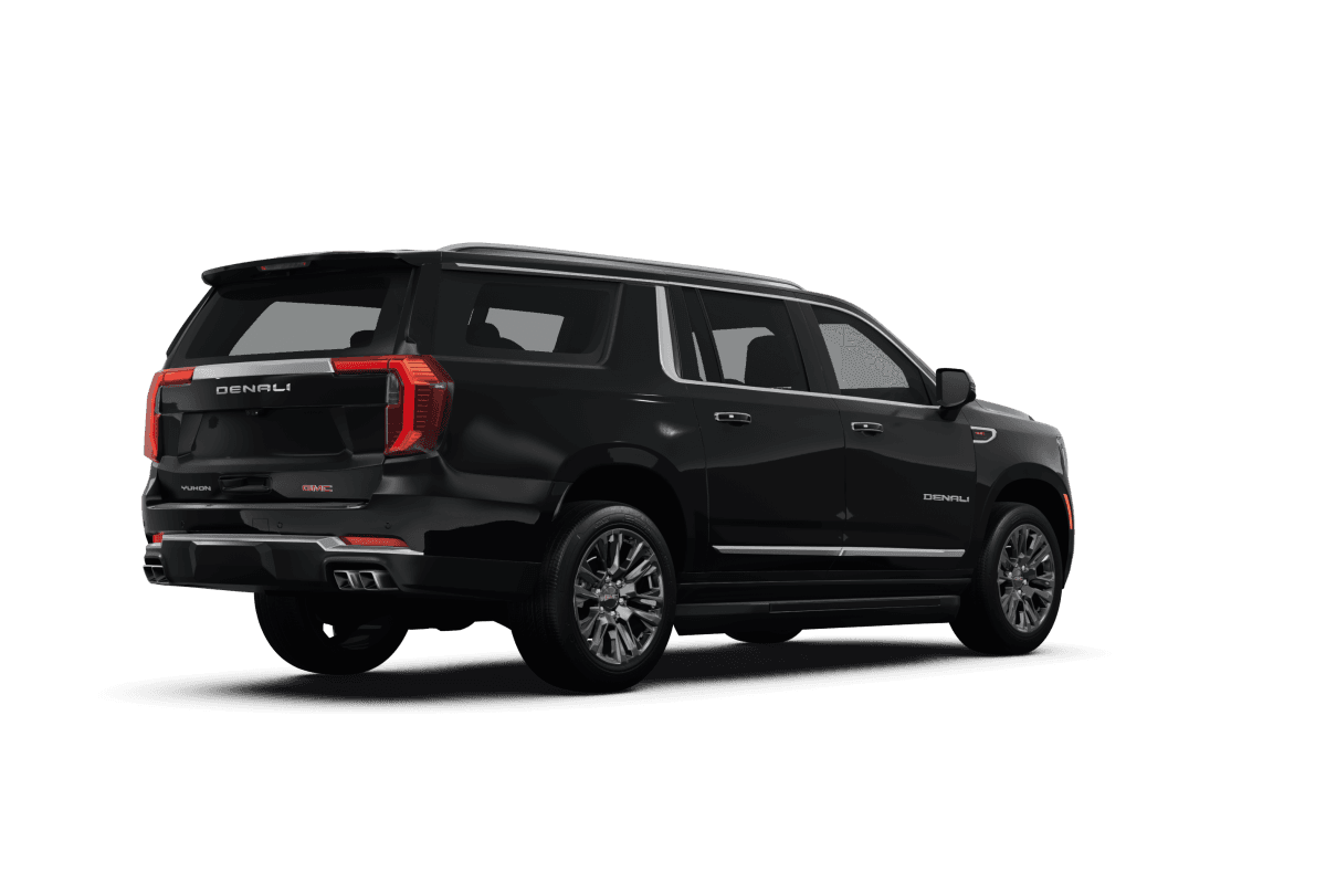 GMC Yukon XL  - Back view GMC Yukon XL  - Back view