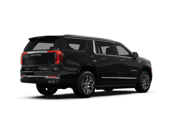 GMC Yukon XL  - Back view GMC Yukon XL  - Back view