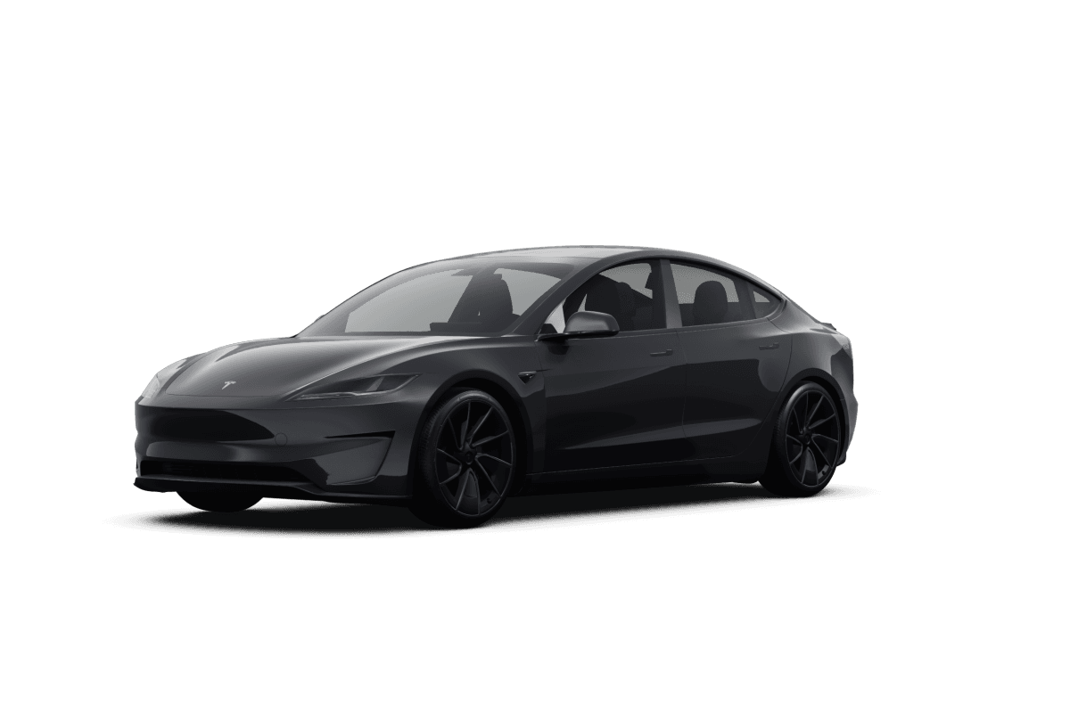 Tesla Model 3  - Front view Tesla Model 3  - Front view
